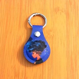 NEW AirTag Black Girl Case (Blue)